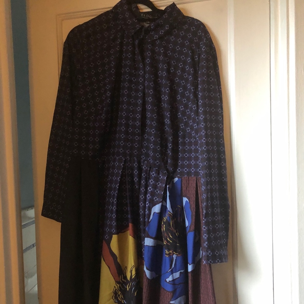 ELOQUII Fit and Flare Dress